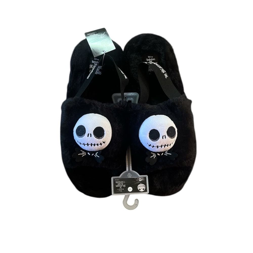 Disney Nightmare  Before Christmas Jack  Plush Slippers
